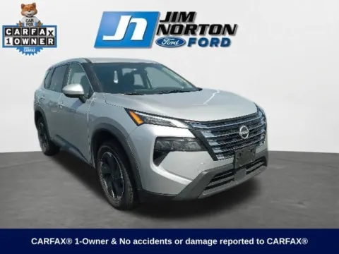 Silver 2025 Nissan Rogue SV for sale in Broken Arrow, OK