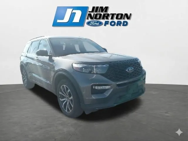 Gray 2022 Ford Explorer ST-Line for sale in Broken Arrow, OK