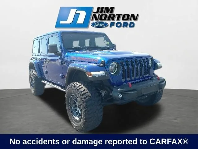 Blue 2018 Jeep Wrangler Unlimited Rubicon for sale in Broken Arrow, OK