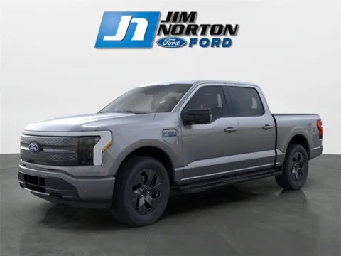 Gray 2025 Ford F-150 Lightning Flash for sale in Broken Arrow, OK