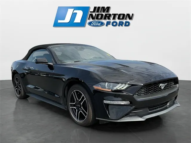 Black 2022 Ford Mustang EcoBoost Premium for sale in Broken Arrow, OK