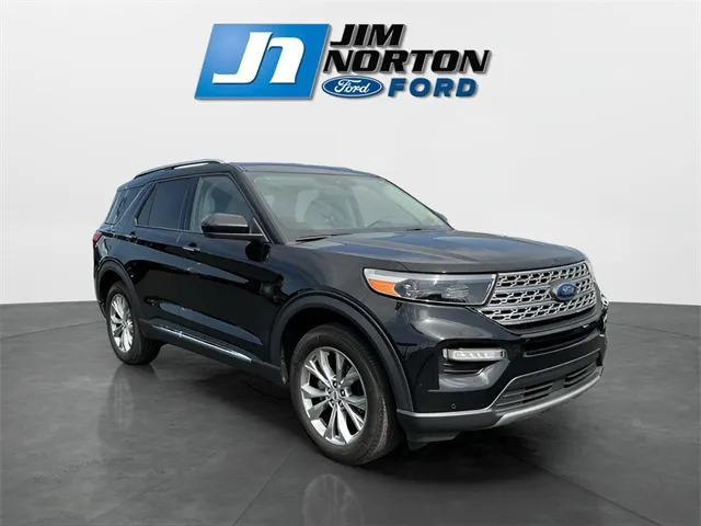 Black 2023 Ford Explorer Limited for sale in Broken Arrow, OK
