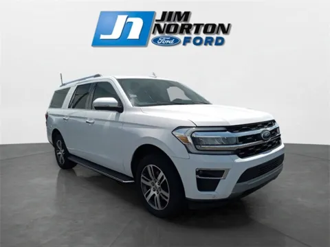 White 2022 Ford Expedition Max Limited for sale in Broken Arrow, OK