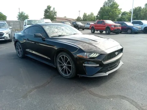 Black 2019 Ford Mustang EcoBoost Premium for sale in Broken Arrow, OK
