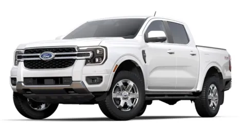 White 2025 Ford Ranger Lariat for sale in Broken Arrow, OK
