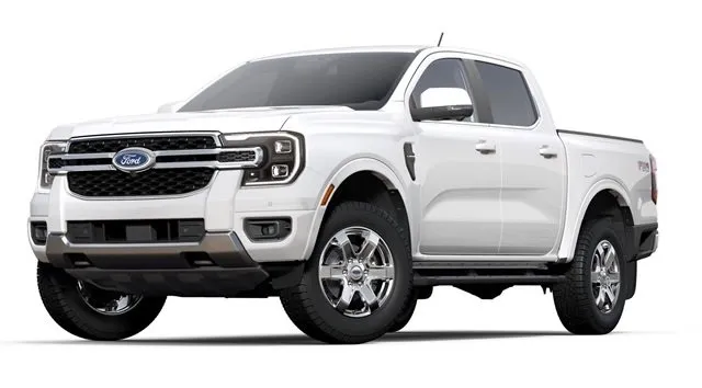 White 2025 Ford Ranger Lariat for sale in Broken Arrow, OK