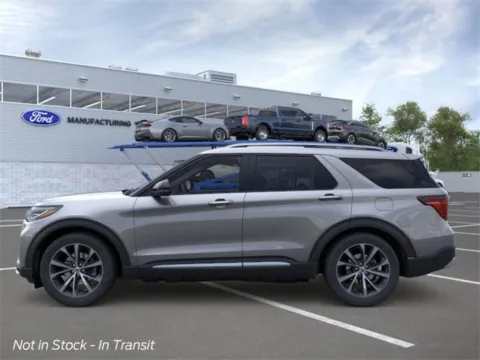 Gray 2025 Ford Explorer Platinum for sale in Broken Arrow, OK
