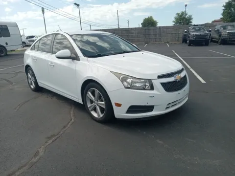 White 2014 Chevrolet Cruze 2LT for sale in Broken Arrow, OK