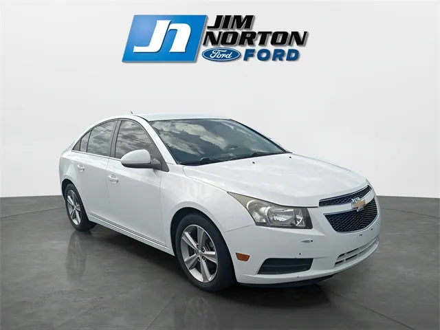 White 2014 Chevrolet Cruze 2LT for sale in Broken Arrow, OK