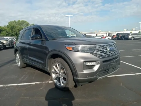 Gray 2021 Ford Explorer Platinum for sale in Broken Arrow, OK