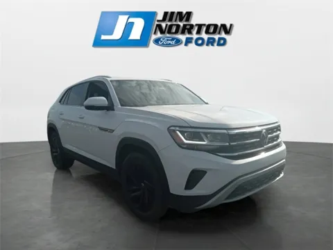 White 2023 Volkswagen Atlas Cross Sport 3.6L V6 SE w/Technology for sale in Broken Arrow, OK