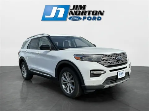 White 2023 Ford Explorer Limited for sale in Broken Arrow, OK