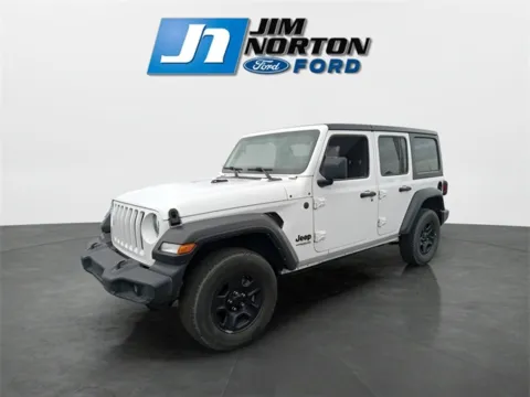 Another view of 2022 Jeep Wrangler Unlimited Sport for sale in Broken Arrow, OK at Jim Norton Ford