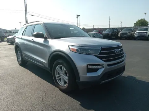 Silver 2022 Ford Explorer XLT for sale in Broken Arrow, OK