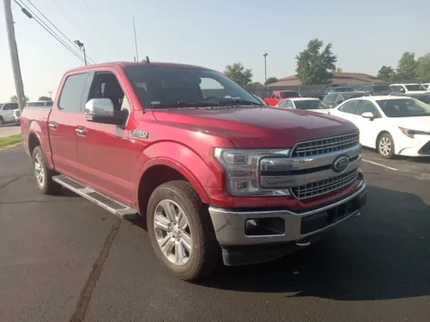 Red 2019 Ford F-150 Lariat for sale in Broken Arrow, OK