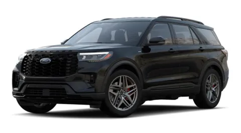 Black 2025 Ford Explorer ST-Line for sale in Broken Arrow, OK