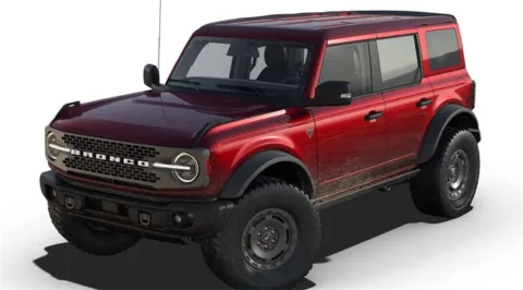 Red 2025 Ford Bronco Badlands for sale in Broken Arrow, OK