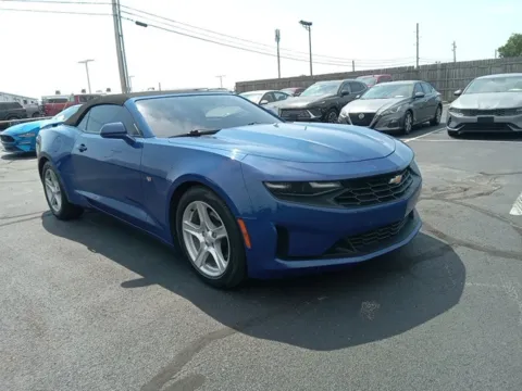 Blue 2020 Chevrolet Camaro 1LT for sale in Broken Arrow, OK
