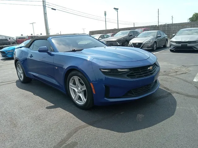 Blue 2020 Chevrolet Camaro 1LT for sale in Broken Arrow, OK