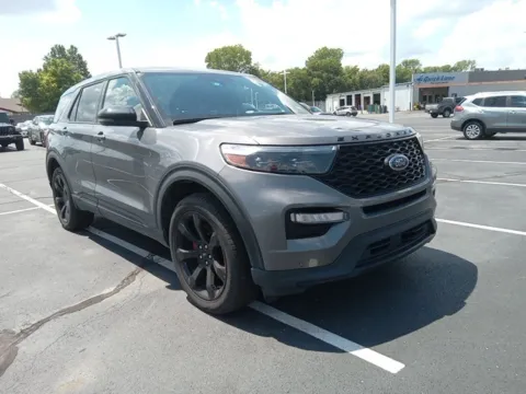 Gray 2022 Ford Explorer ST for sale in Broken Arrow, OK