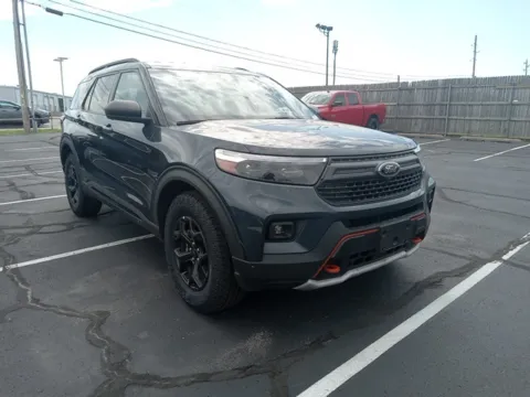 Blue 2023 Ford Explorer Timberline for sale in Broken Arrow, OK