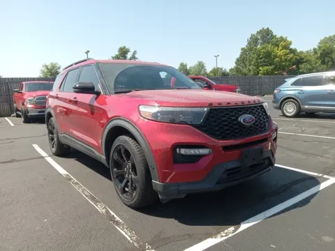 Red 2022 Ford Explorer ST for sale in Broken Arrow, OK