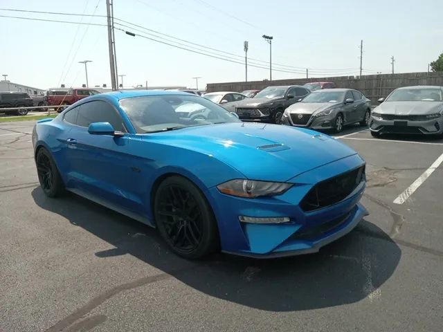 Blue 2021 Ford Mustang GT for sale in Broken Arrow, OK