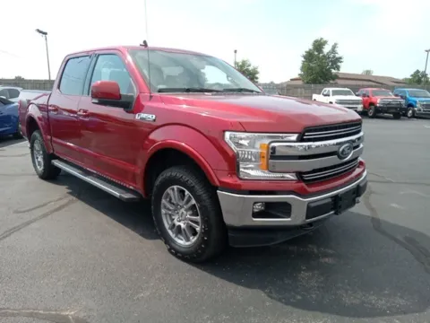 Red 2019 Ford F-150 Lariat for sale in Broken Arrow, OK