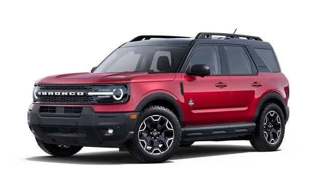 Red 2025 Ford Bronco Sport Outer Banks for sale in Broken Arrow, OK