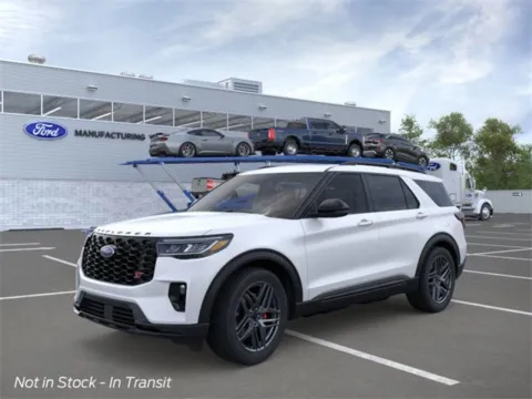White 2025 Ford Explorer ST for sale in Broken Arrow, OK