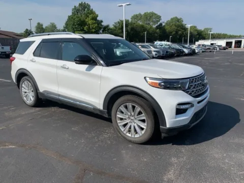 White 2020 Ford Explorer Limited for sale in Broken Arrow, OK