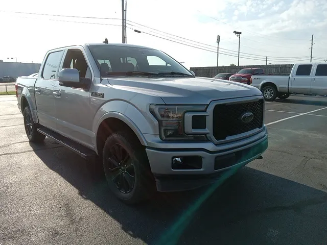Silver 2020 Ford F-150 Lariat for sale in Broken Arrow, OK