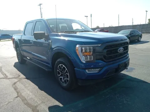 Blue 2022 Ford F-150 XLT for sale in Broken Arrow, OK