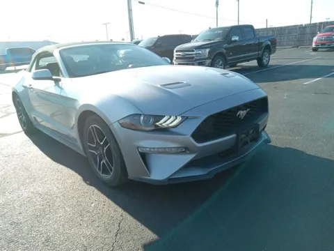 Silver 2022 Ford Mustang EcoBoost Premium for sale in Broken Arrow, OK