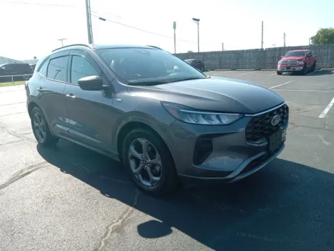 Gray 2023 Ford Escape ST-Line for sale in Broken Arrow, OK