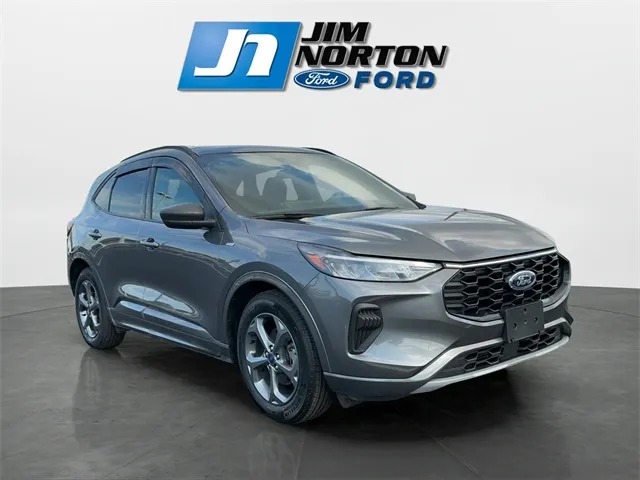 Gray 2023 Ford Escape ST-Line for sale in Broken Arrow, OK