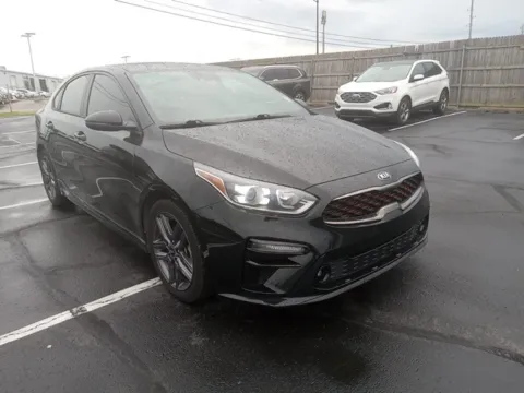 Black 2021 Kia Forte GT-Line for sale in Broken Arrow, OK