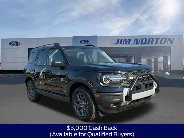 Black 2025 Ford Bronco Sport Big Bend for sale in Broken Arrow, OK