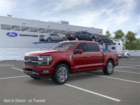 Red 2025 Ford F-150 Platinum for sale in Broken Arrow, OK