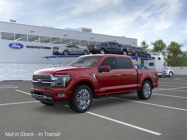 Red 2025 Ford F-150 Platinum for sale in Broken Arrow, OK