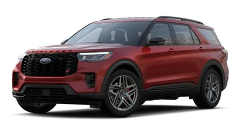 Red 2025 Ford Explorer ST for sale in Broken Arrow, OK