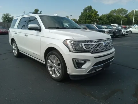 White 2018 Ford Expedition Platinum for sale in Broken Arrow, OK