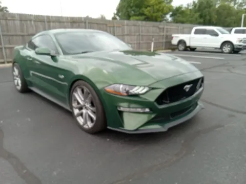 Green 2022 Ford Mustang GT Premium for sale in Broken Arrow, OK