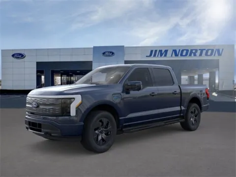 Blue 2025 Ford F-150 Lightning Lariat for sale in Broken Arrow, OK