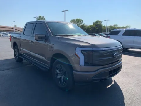 Gray 2023 Ford F-150 Lightning Lariat for sale in Broken Arrow, OK