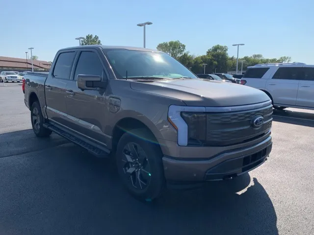 Gray 2023 Ford F-150 Lightning Lariat for sale in Broken Arrow, OK