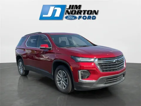 Red 2023 Chevrolet Traverse LT for sale in Broken Arrow, OK