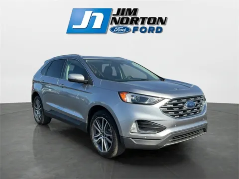 Silver 2023 Ford Edge Titanium for sale in Broken Arrow, OK