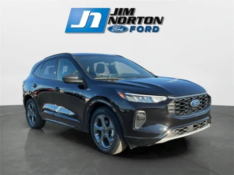 Black 2024 Ford Escape ST-Line for sale in Broken Arrow, OK