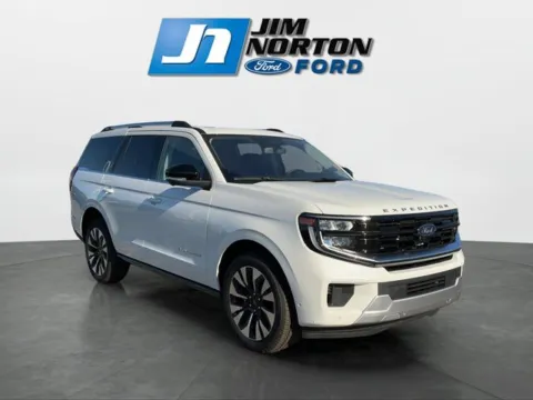 White 2025 Ford Expedition Platinum for sale in Broken Arrow, OK